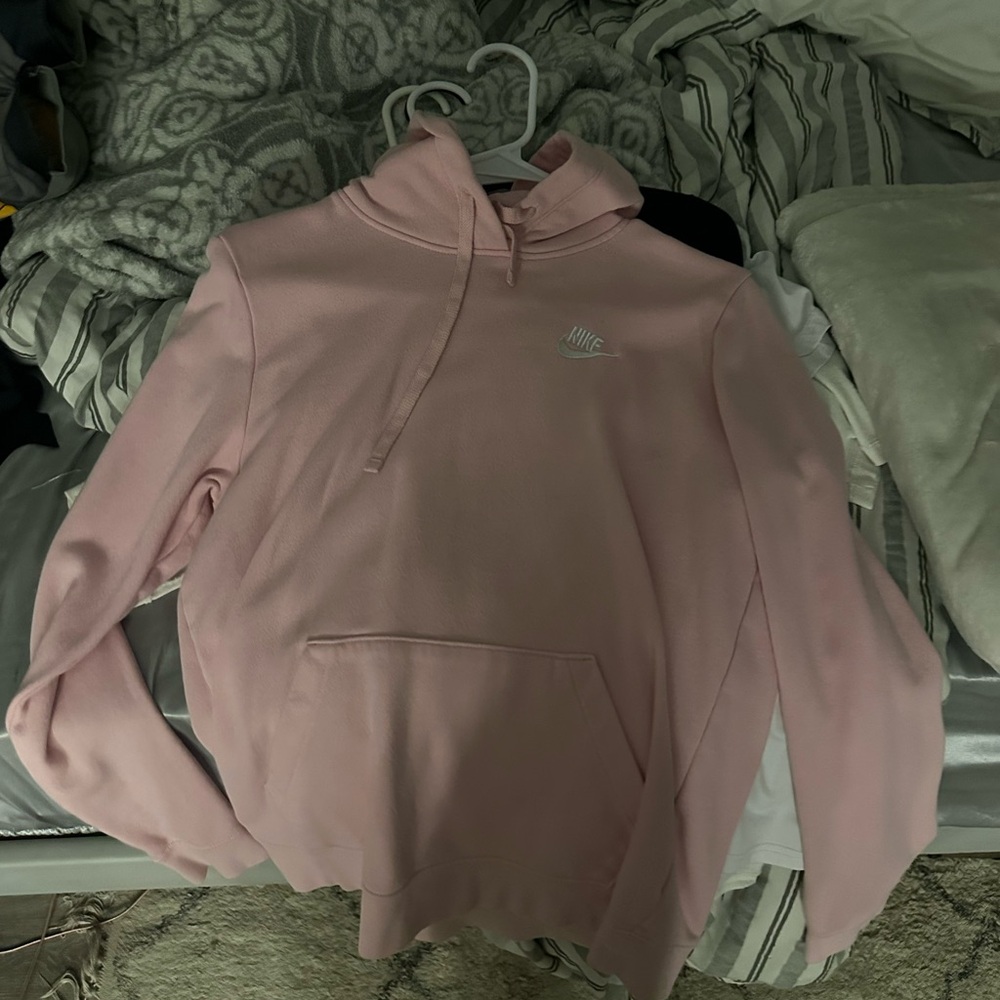 Nike Women's Light Pink Hoodie